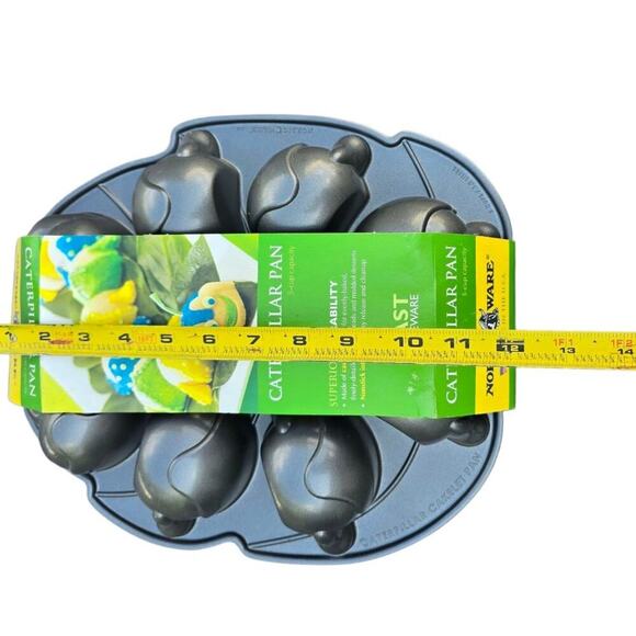 Nordic Ware Non-Stick Caterpillar Bug Cake/Cakelet Bake Pan - Picture 4 of 4